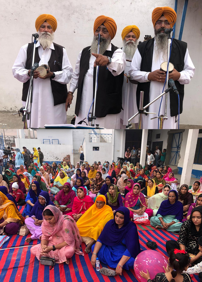 The birth anniversary of Shri Guru Nanak Dev Ji was celebrated with great pomp and ceremony.